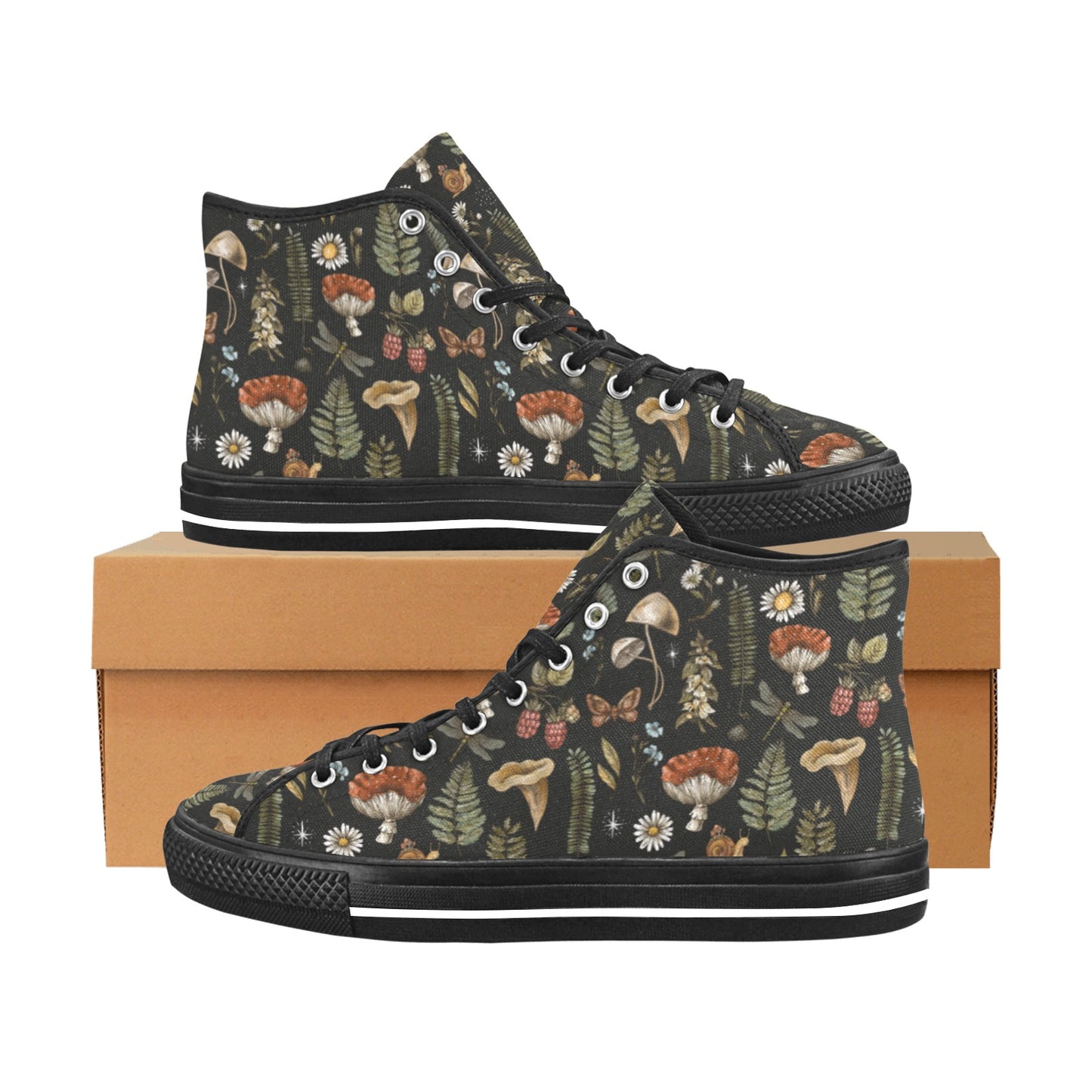 Forestcore Canvas High-Tops