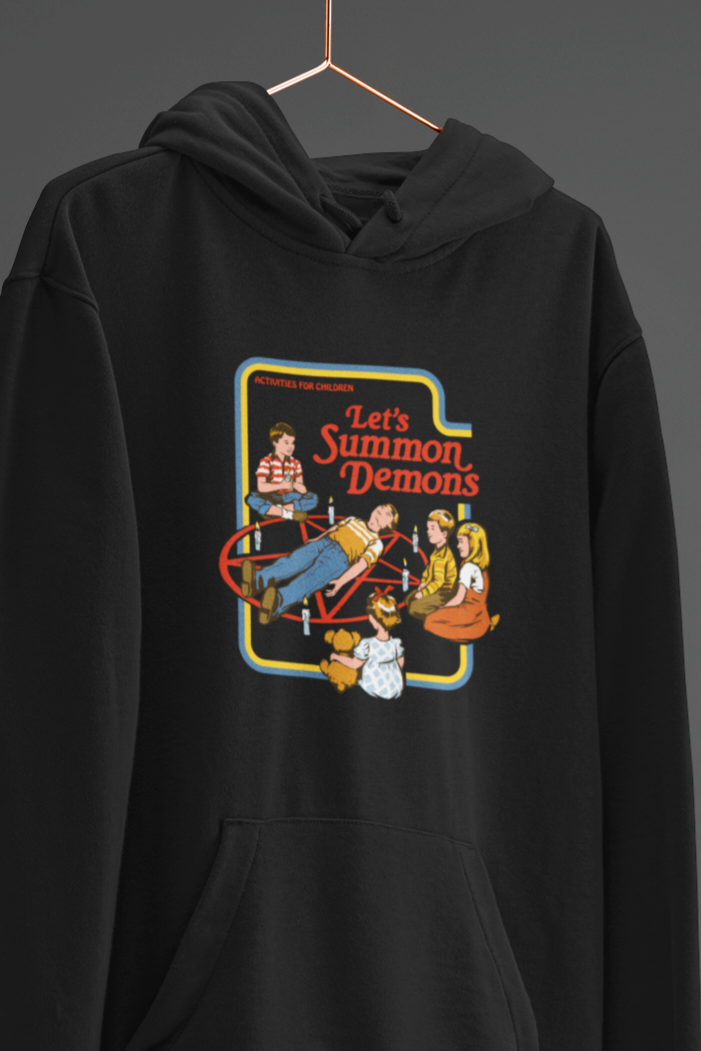 Lets summon demons hoodie hotsell