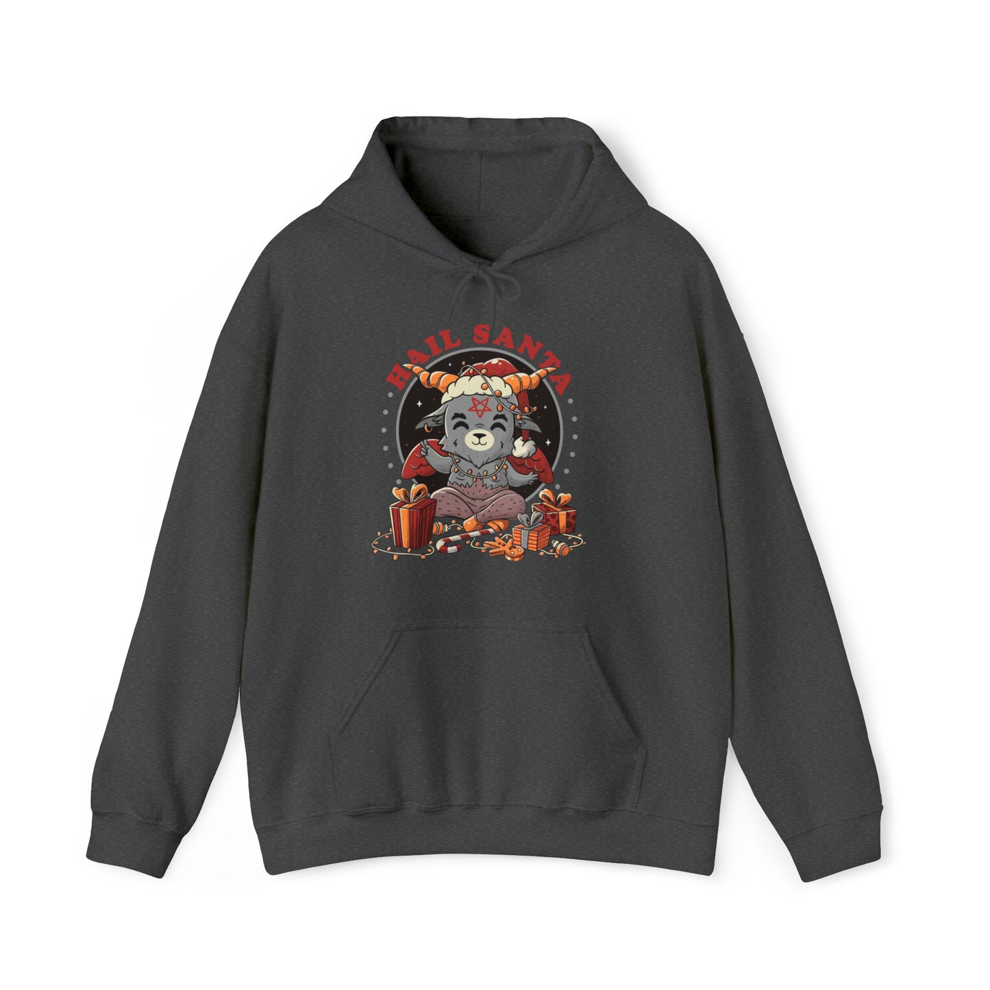 Baby Baphomet Hail Santa Hoodie