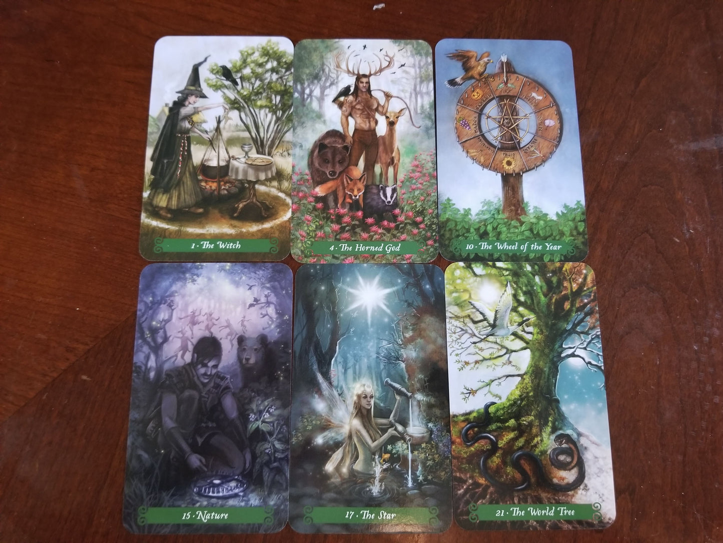 The Green Witch Tarot Cards