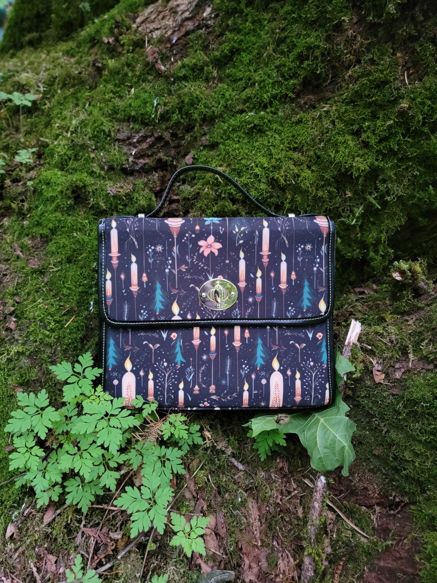 Imbolc Candlemas Satchel Purse