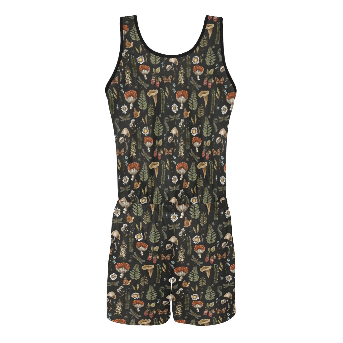 Forestcore Short Jumpsuit