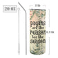 Pagans are the Reason for the Season Skinny Straw Tumbler