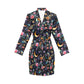 Whimsical Heavens Satin Robe