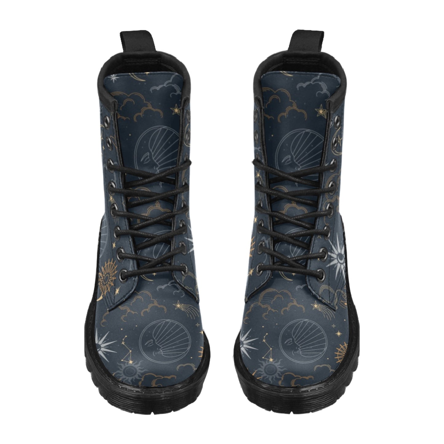 Celestial Vegan Leather Boots