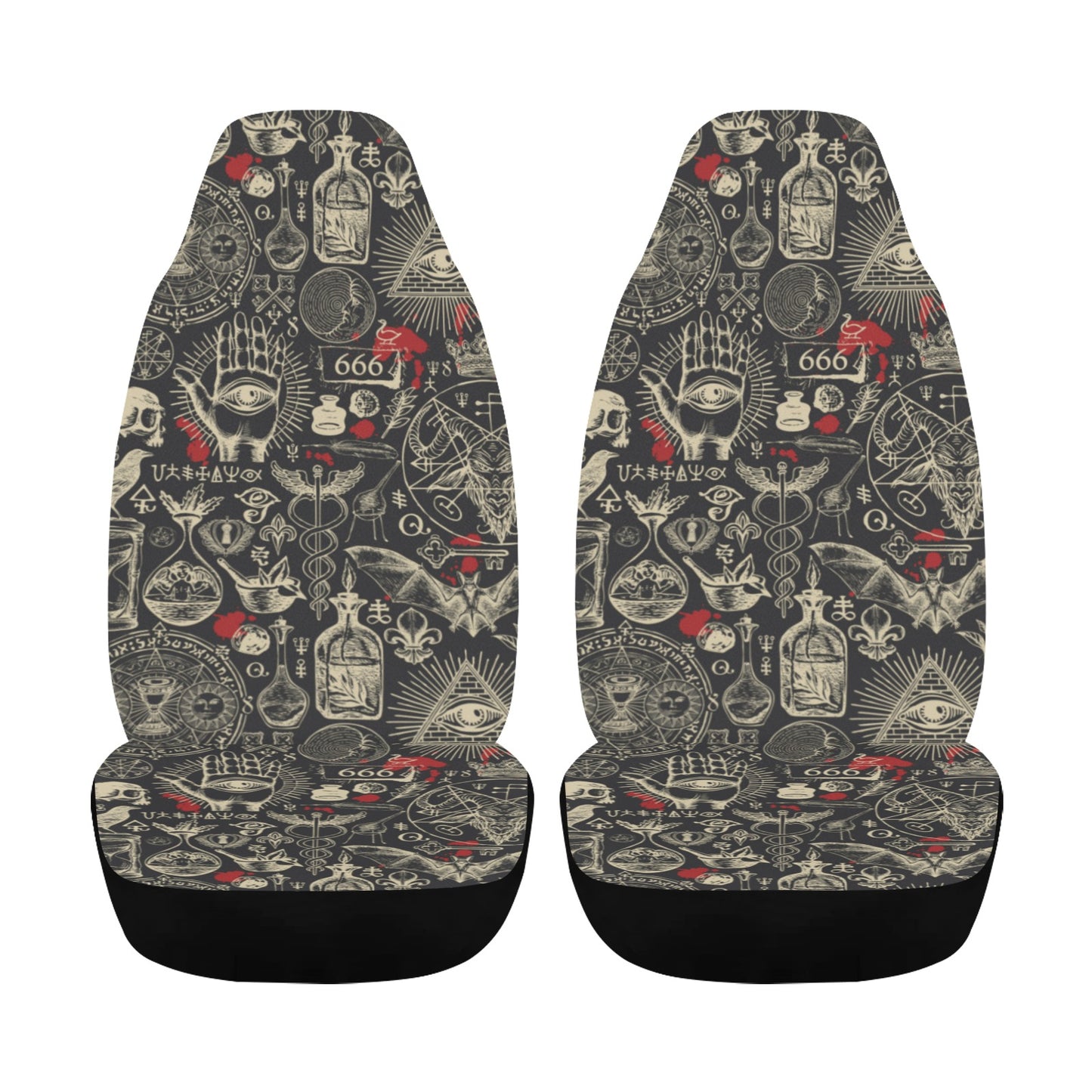 Occult Car Seat Covers