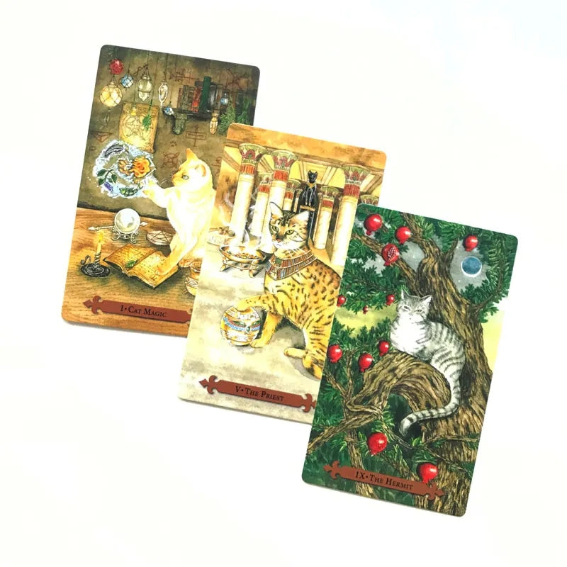 Mystical Cats Tarot Cards