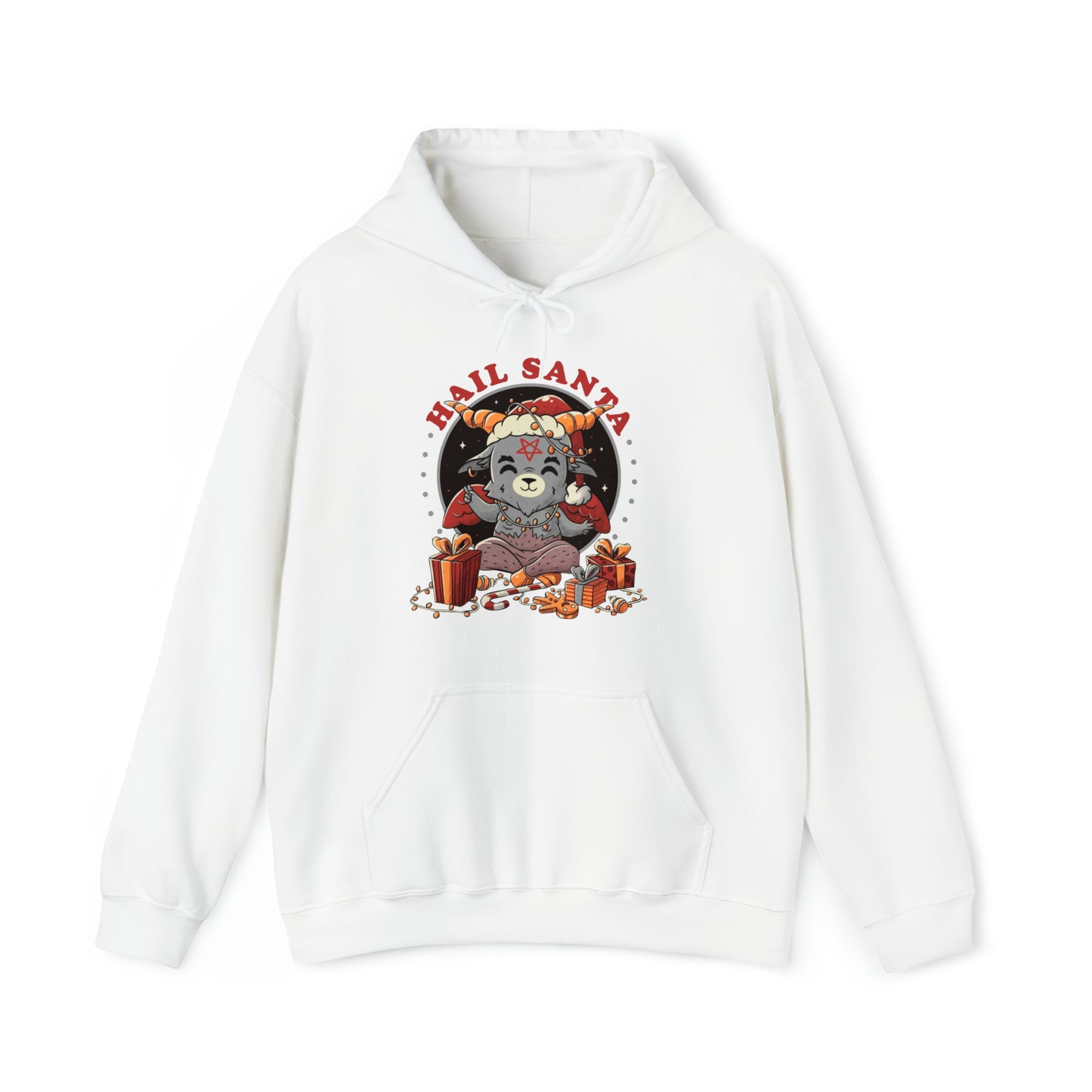 Baby Baphomet Hail Santa Hoodie