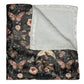 Celestial Butterfly Crushed Velvet Blanket