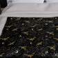 Death's Head Moth Crushed Velvet Blanket