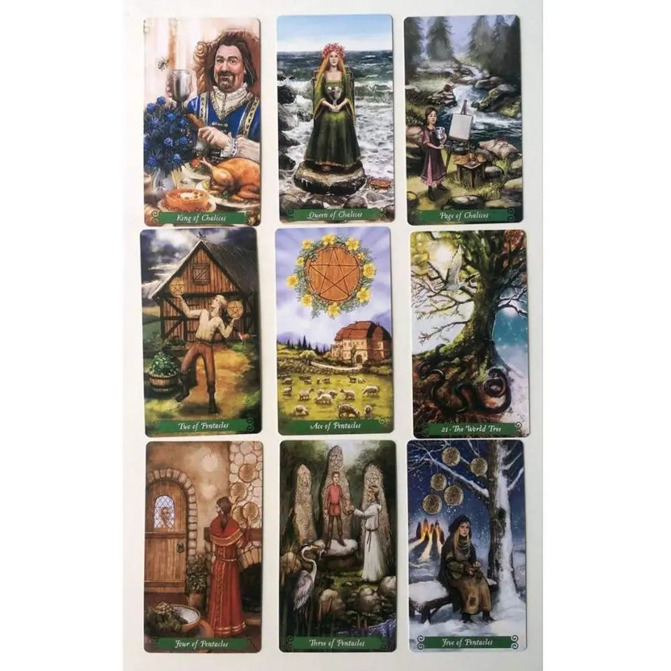 The Green Witch Tarot Cards