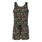 Forestcore Short Jumpsuit