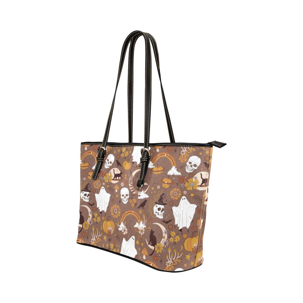 Retro Halloween Tote Purse