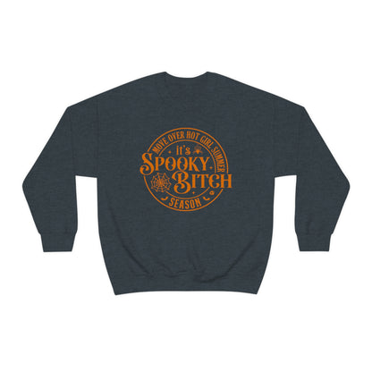 Spooky Bitch Season Sweatshirt (Orange Text)