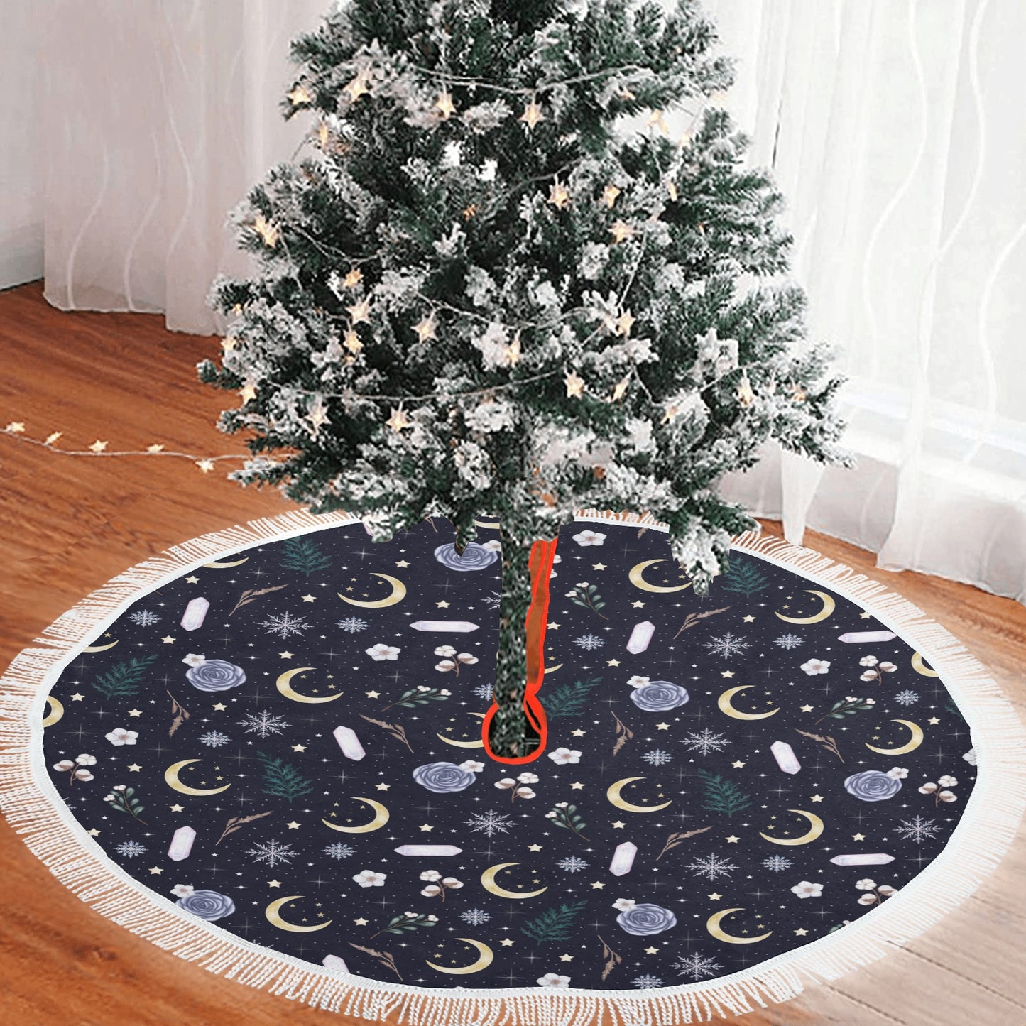 Winter Solstice Tree Skirt