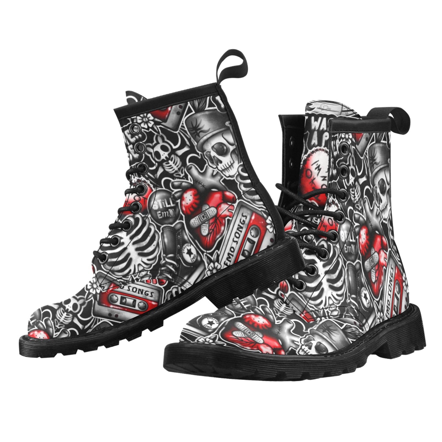 Emo Parade Vegan Leather Boots