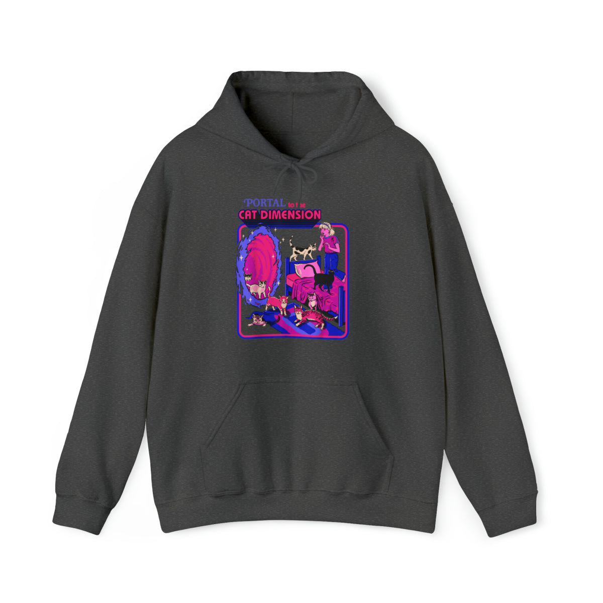 Portal to the Cat Dimension Hoodie