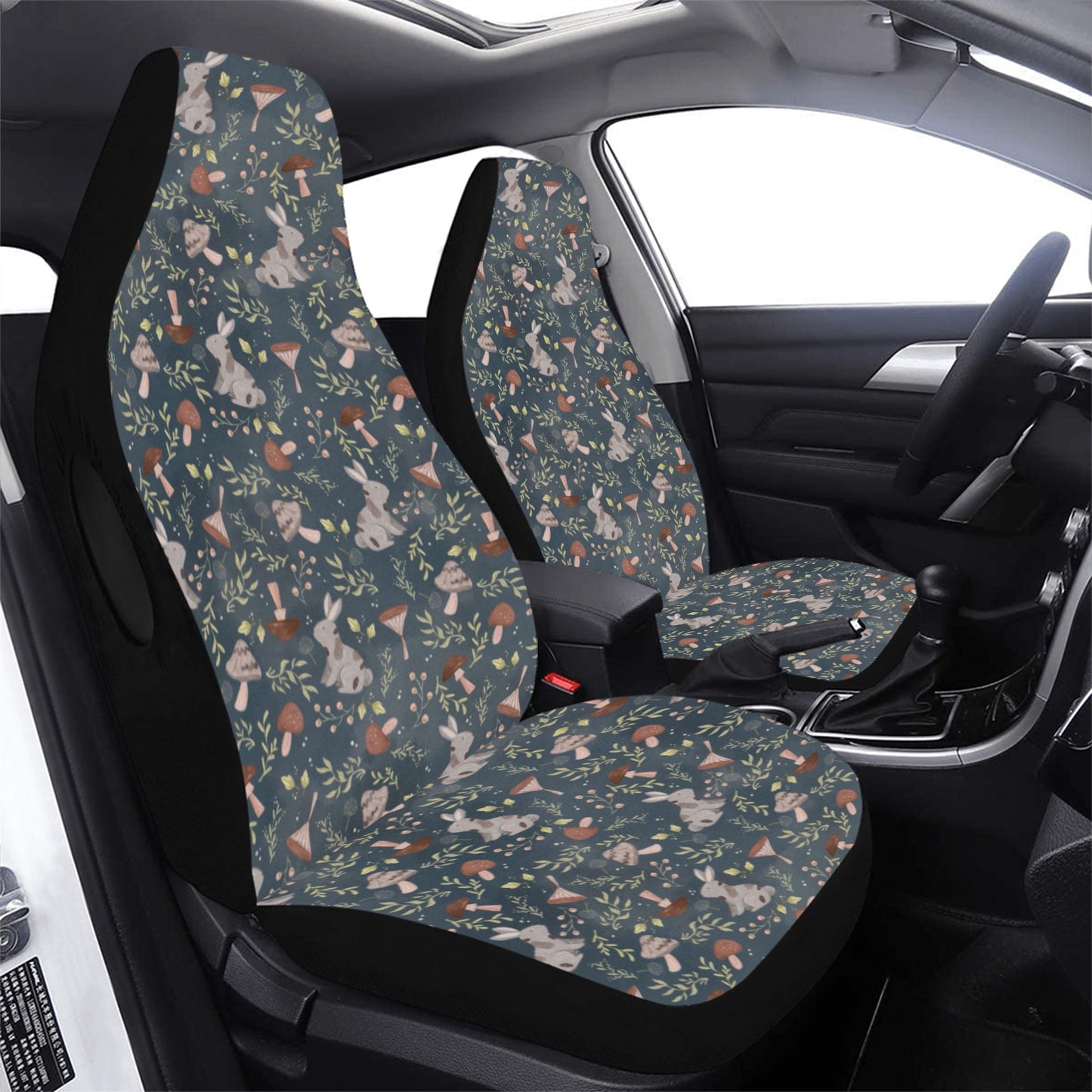 Mushroom Forager Car Seat Covers