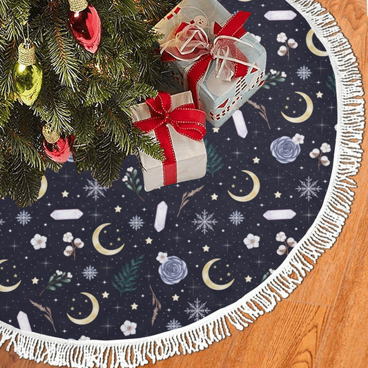 Winter Solstice Tree Skirt