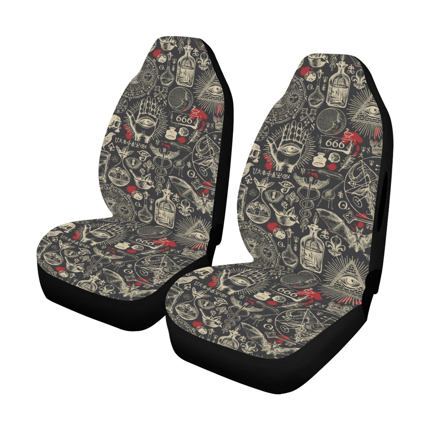 Occult Car Seat Covers