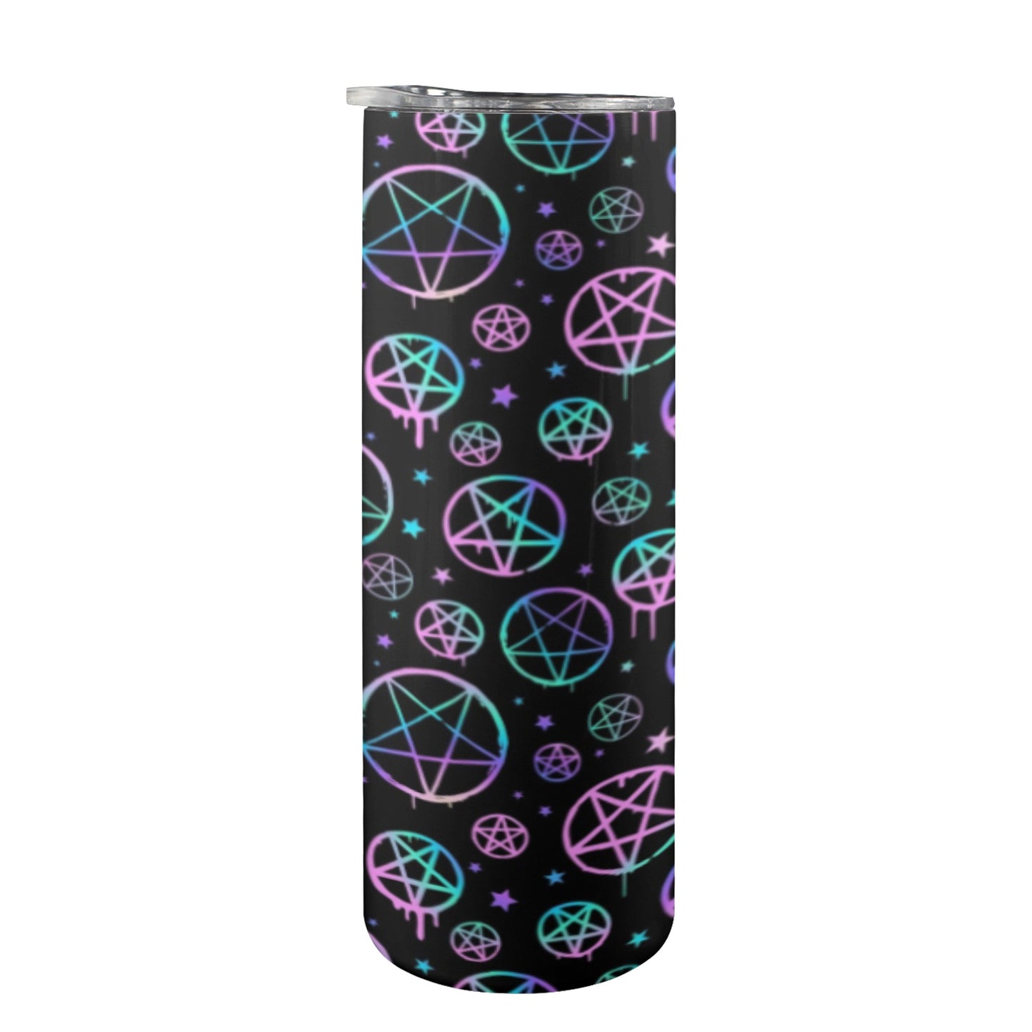 Pentacle Skinny Straw Tumbler