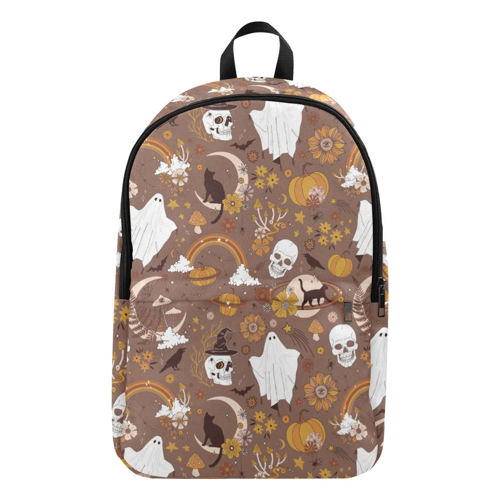 Retro Halloween Basic Backpack