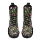 Mushrooms and Ferns Vegan Leather Boots