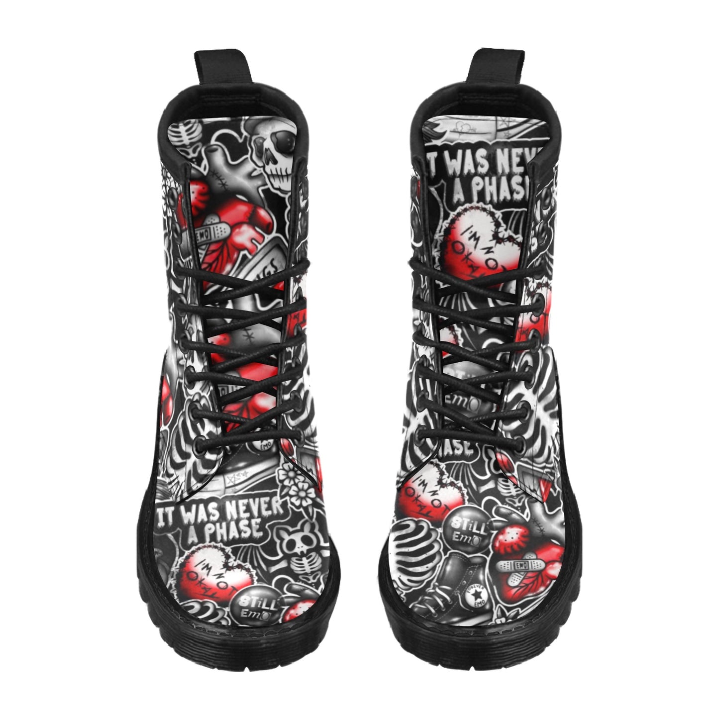 Emo Parade Vegan Leather Boots