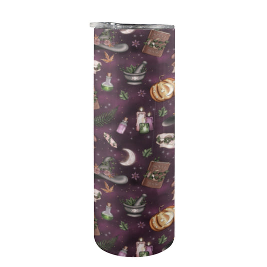 Samhain Midnight Skinny Straw Tumbler