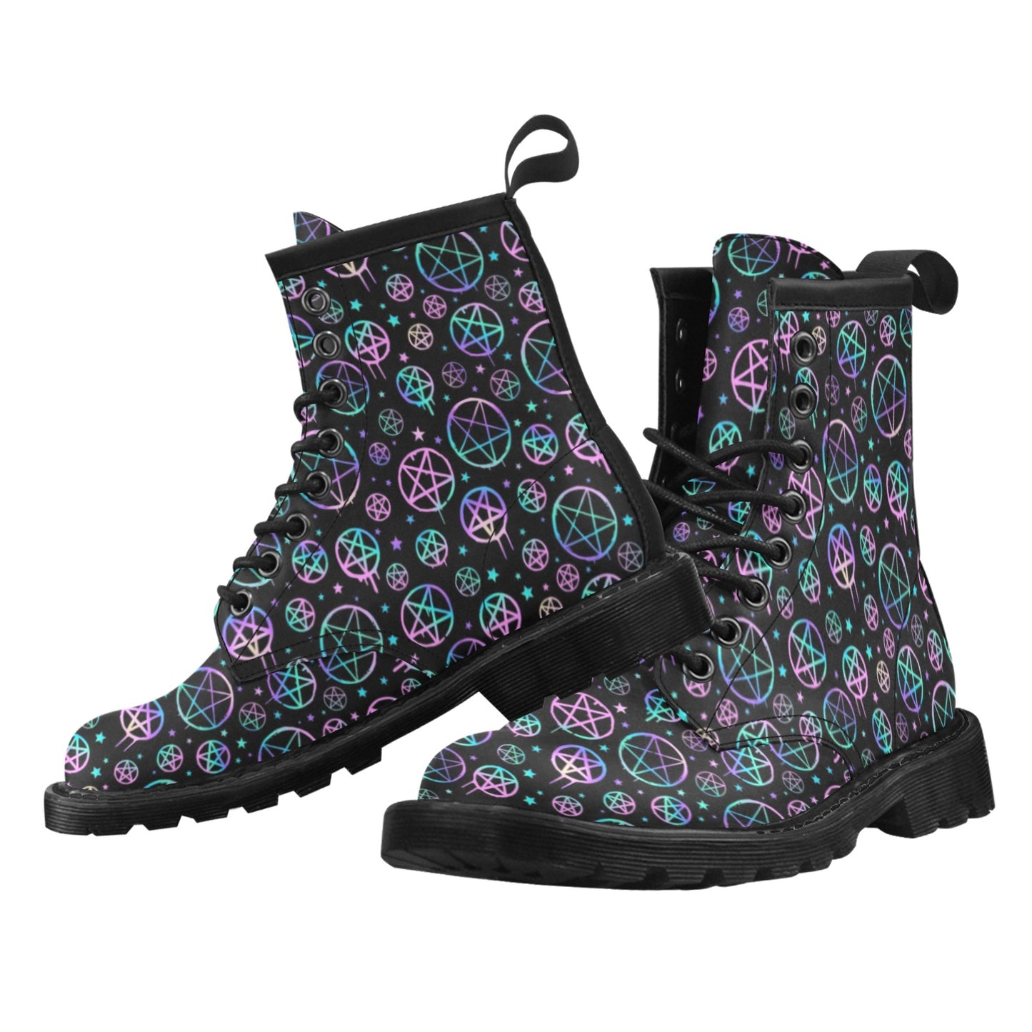 Pentacle Vegan Leather Boots