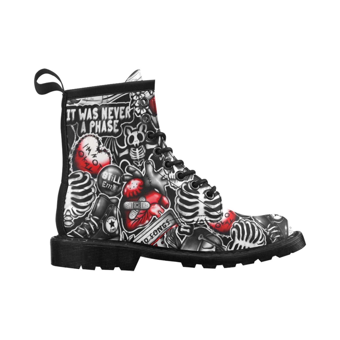 Emo Parade Vegan Leather Boots