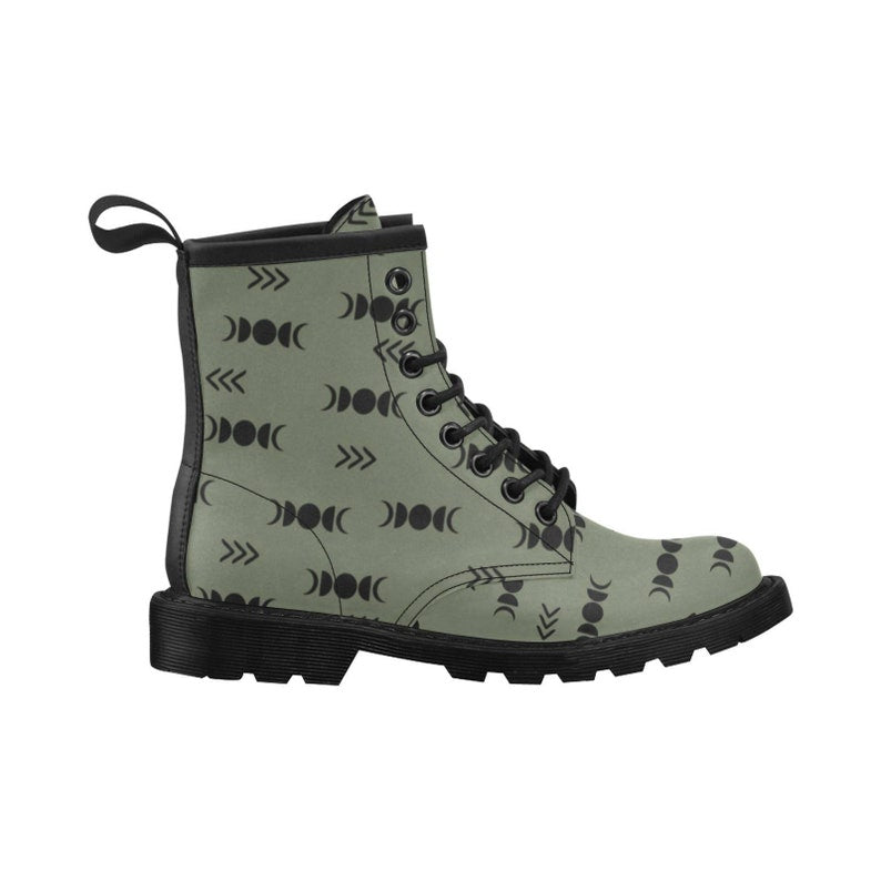 Green Witch Vegan Leather Boots