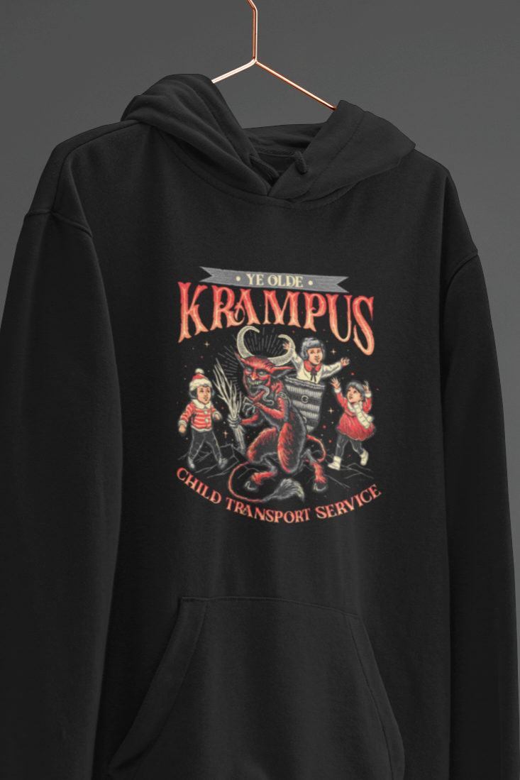 Krampus Child Transport Hoodie