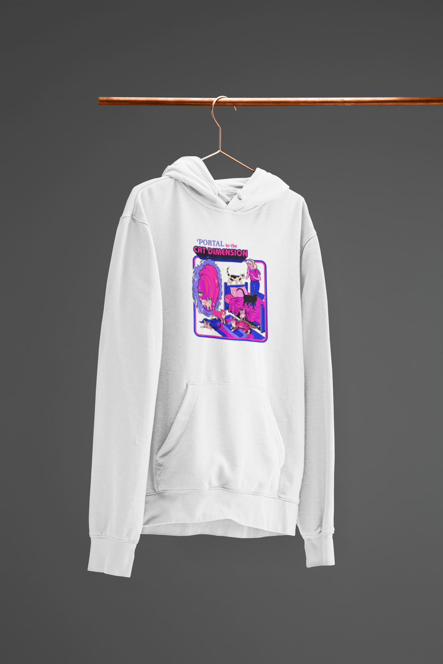 Portal to the Cat Dimension Hoodie