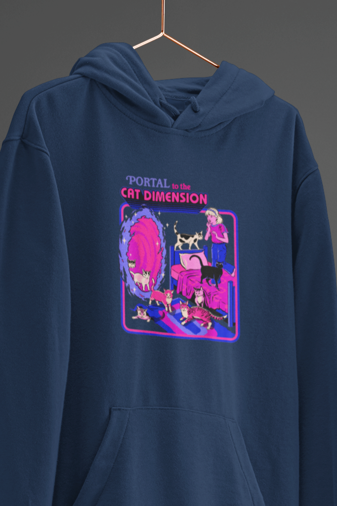 Portal to the Cat Dimension Hoodie