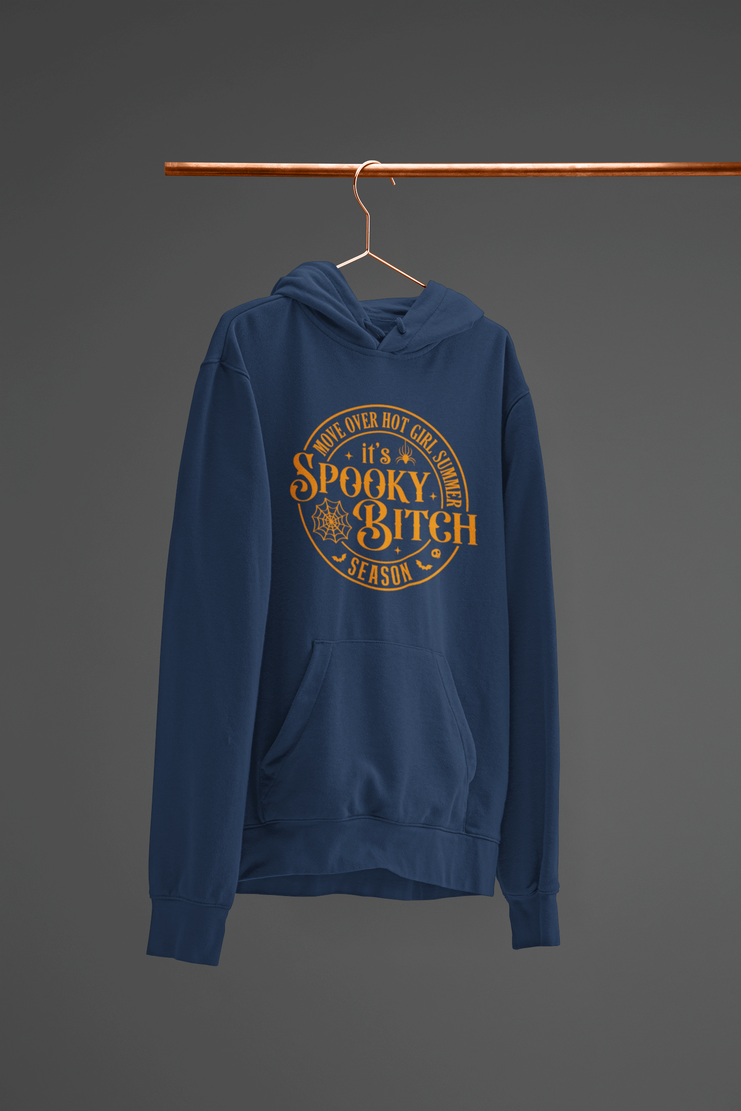 Spooky Bitch Season Hoodie (Orange Text)