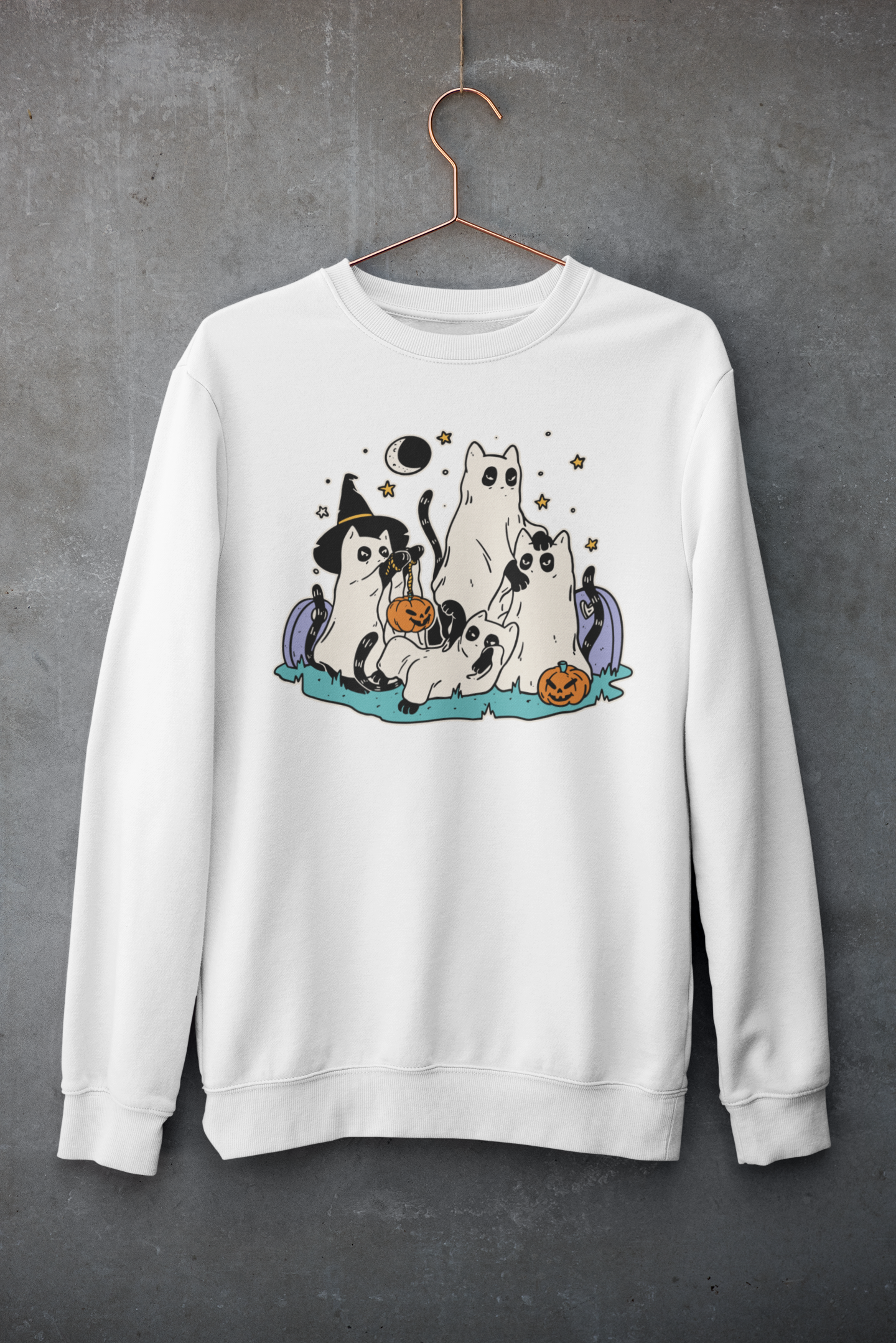 Ghost Kitties Sweatshirt