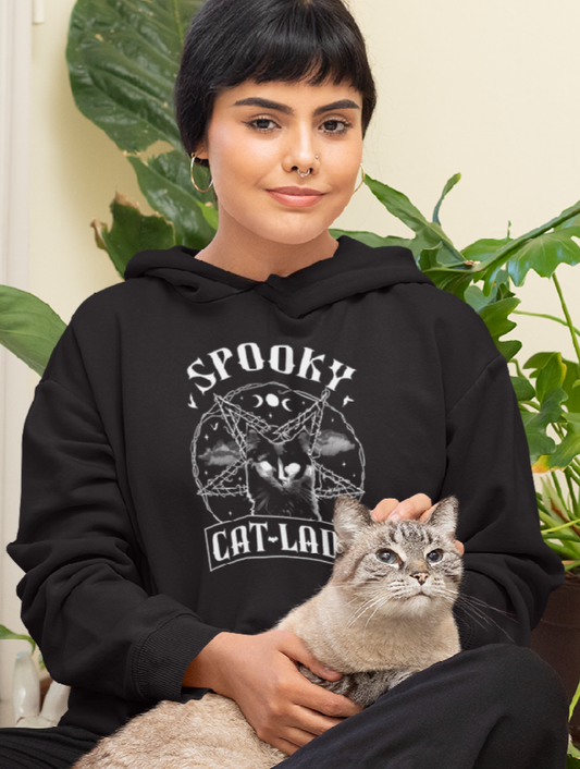 Spooky Cat Lady Hoodie