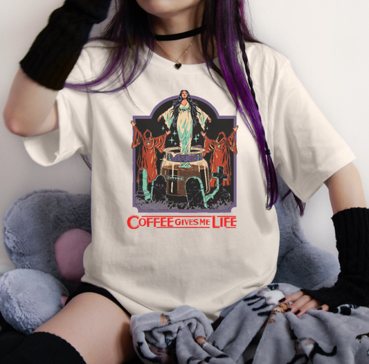 Coffee Gives Me LIfe T-Shirt